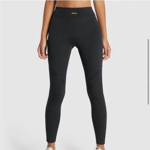 NWT Gymshark Whitney Mesh Leggings - Black